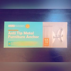 4our Kiddies Anti Tip Metal Furniture Anchors